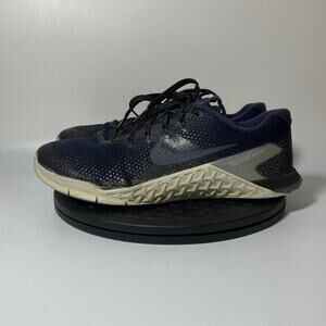 Womens Nike Metcon 4 Training Athletic Shoes Size 9 Blue White